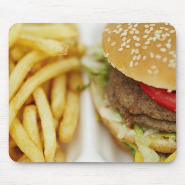 hamburger et tapis de souris classiques de (Devant)