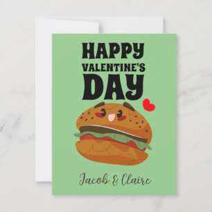 hamburger mignon, Joyeux valentines jour personnal