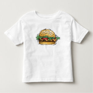 Hamburger - T-shirt d'enfant en bas âge