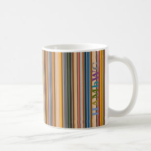 HAMbWG 11 oz Mug - Barres colorées