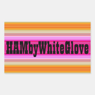 HAMbWG - Autocollant - Logo du coucher de soleil r