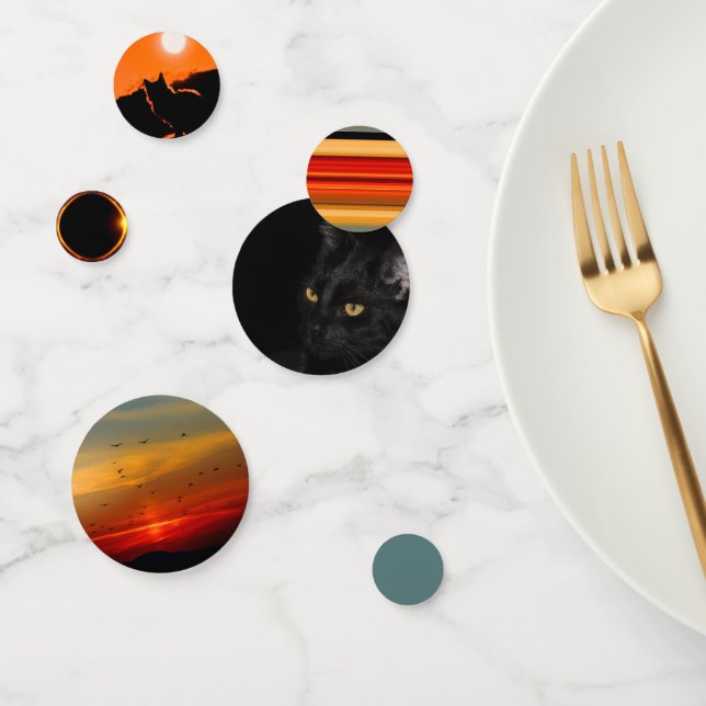 HAMbWG - Confetti de table - Thème Halloween (Groupe)