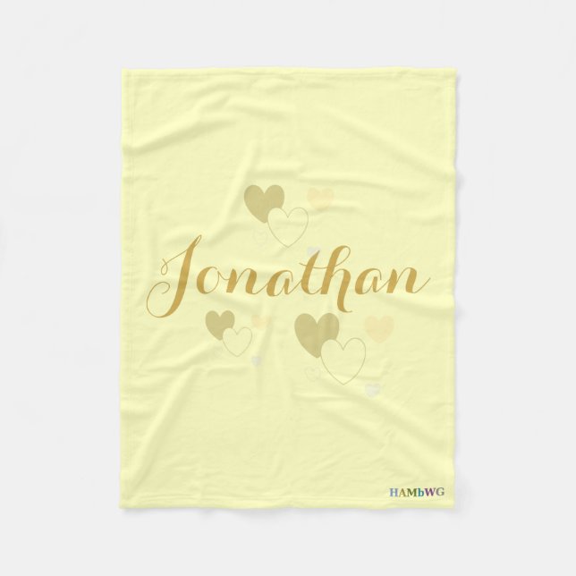 HAMbWG - Couverture polaire - Personnalisable (Devant)