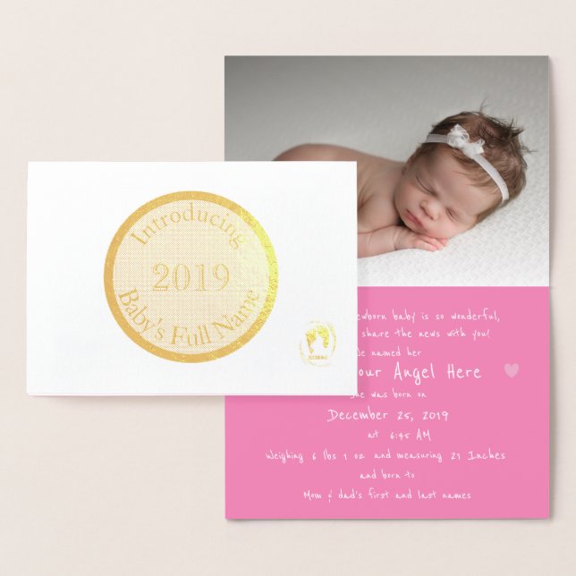 HAMbWG - Faire-part bébé (Affichage)