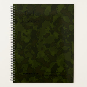 HAMbWG - Photo Daily Planner - Camoflage vert