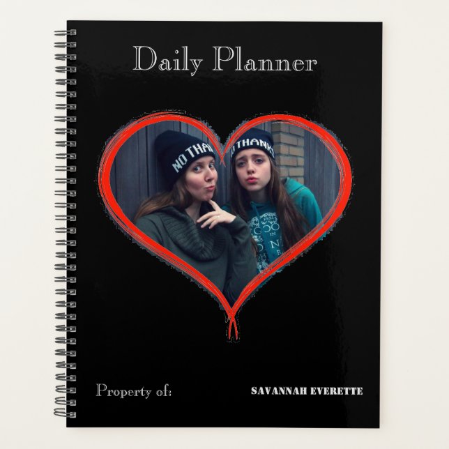 HAMbWG - Photo Daily Planner - Photo Heart (Devant)