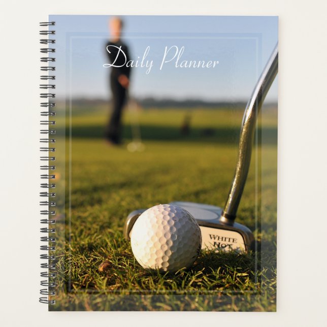 HAMbWG - Photo Daily Planner - Thème de golf (Devant)