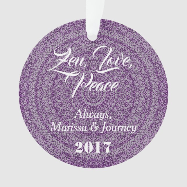 HAMbWG - Photo Mandala Theme Ornament (devant)