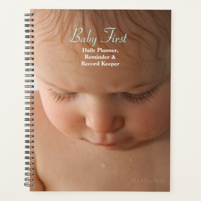 HAMbWG - Planificateur quotidien - Bébé d'abord (Devant)