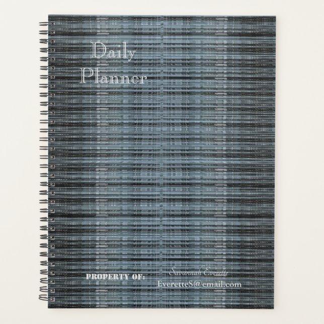 HAMbWG - Planificateur quotidien - Image filaire (Devant)