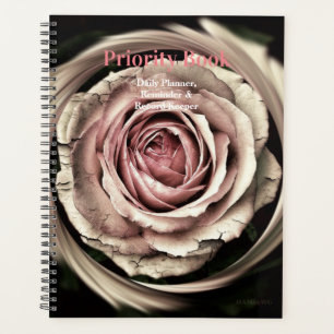 HAMbWG - Planificateur quotidien - Rose vintage