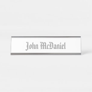 HAMbWG - Plaque de nom de bureau - N'importe quell