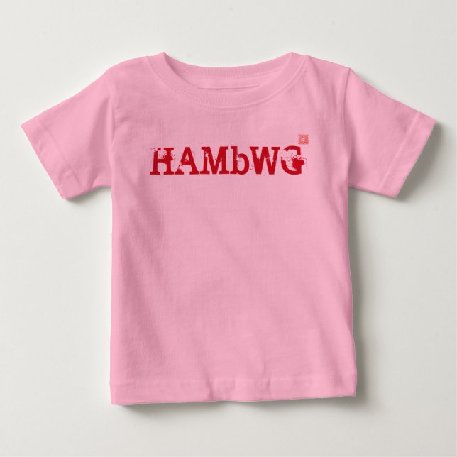 HAMbWG - rose avec Sweat - shirt à capuche de basc (Devant)