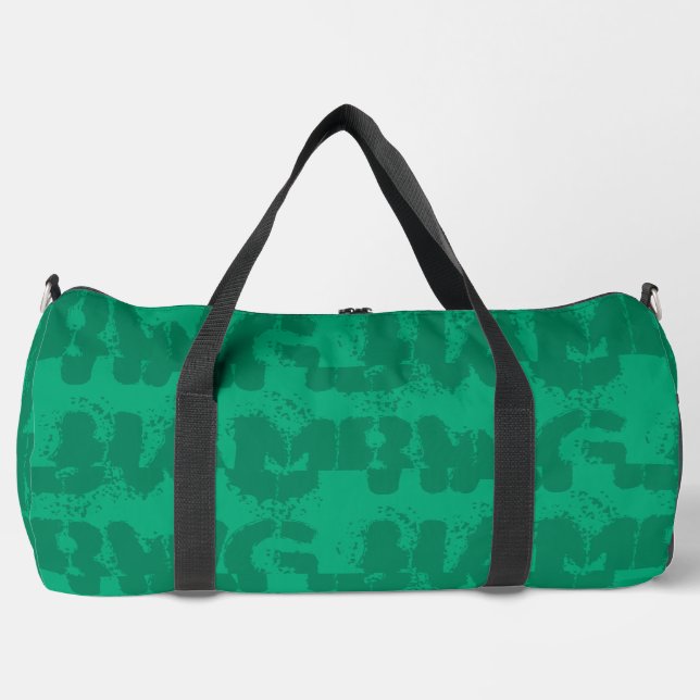 HAMbWG - Sac de salle de sport en duffle, vert (Recto)