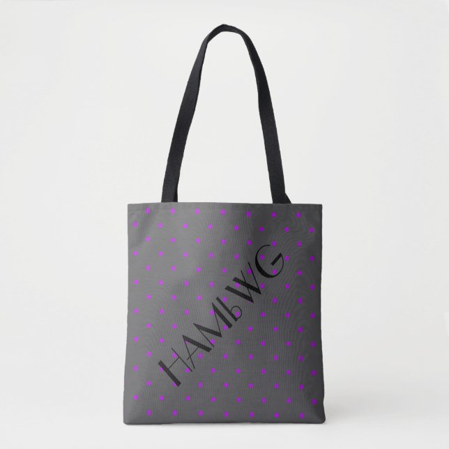 HAMbWG - Sac fourre-tout - Gris avec n'importe que (Devant)
