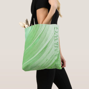 HAMbWG - Sac fourre-tout - Lime Green Swirl avec l