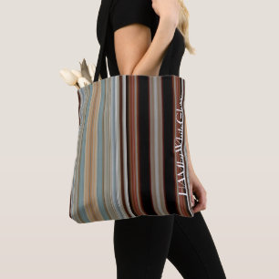 HAMbWG - Sac fourre-tout - Rayure jour et nuit