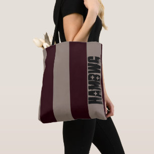 HAMbWG - Sac fourre-tout - Rouge grenade avec logo