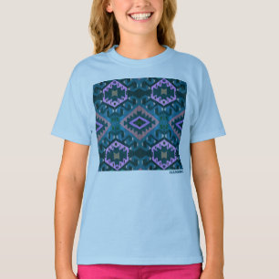 HAMbWG - T-shirt à manches longues - Hipster bleu