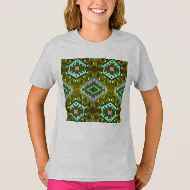 HAMbWG - T-shirt à manches longues - Hipster vert (Devant)