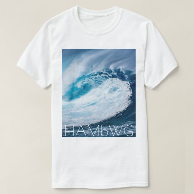 HAMbWG - T-shirt - Vague (Design devant)