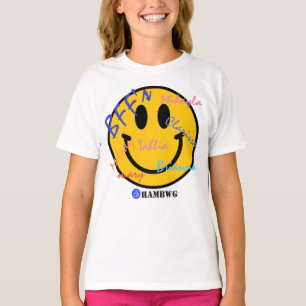 HAMbWG - T-shirts - Emoji Jaune BFF