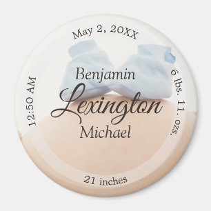 HAMbyWG - Aimant d'annonce de naissance de bébé