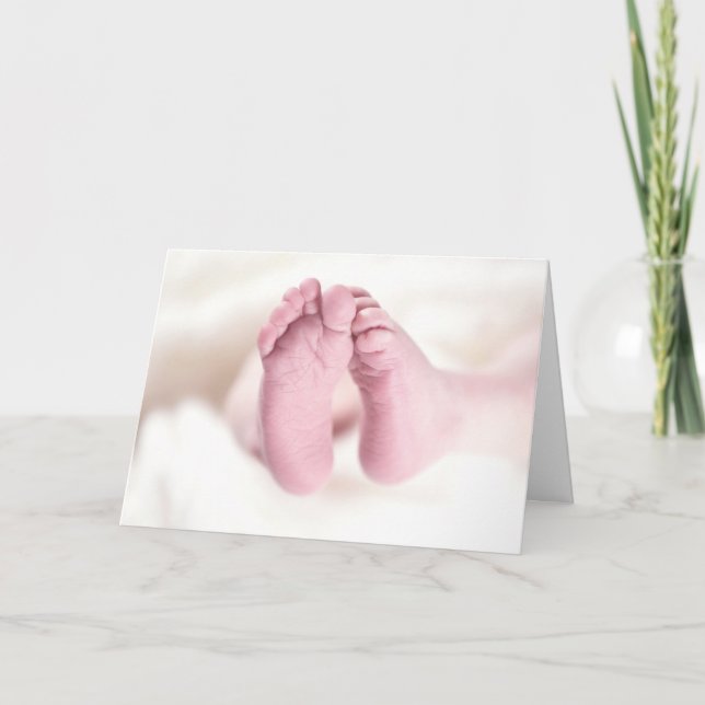 HAMbyWG - Carte de voeux - Bébé Ventre avec des cr (Devant)