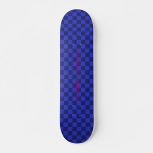 HAMbyWG Conçu - Skateboard - Blue Checker