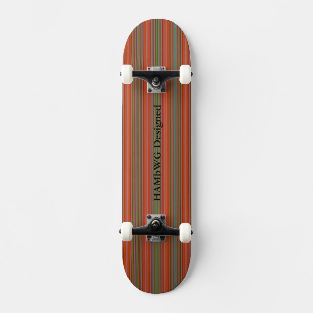 HAMbyWG Conçu - Skateboard - O/A/G (Recto)