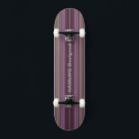 HAMbyWG Conçu - Skateboard - Raspberry Stripes<br><div class="desc">HAMbyWG Conçu - Patinage - Raspberry Stripes Gradient</div>
