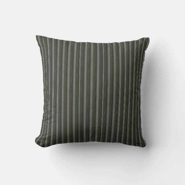 HAMbyWG Coussin 16" - Bande d'olive de Guy (Recto)