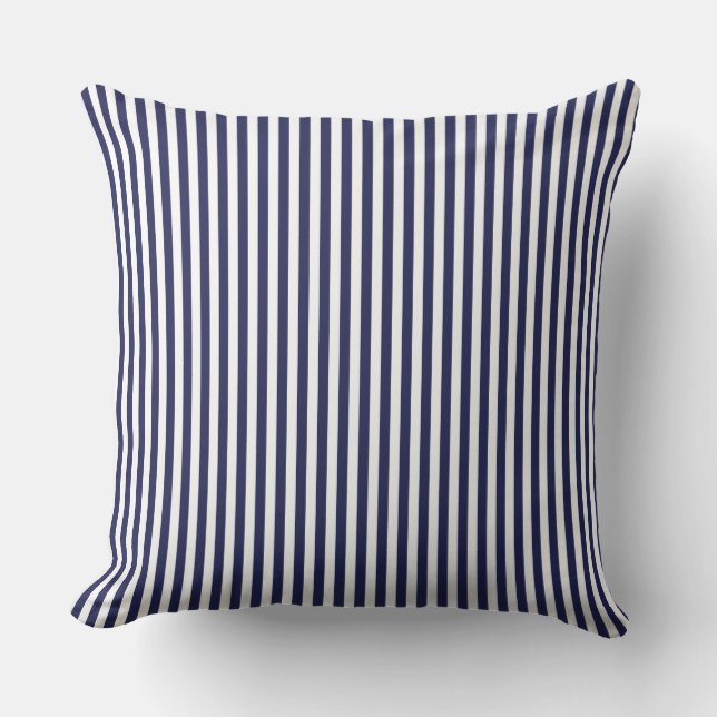 HAMbyWG - Coussin extérieur 20" - Bande blanche ma (Recto)