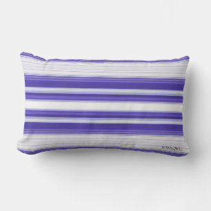 HAMbyWG - Coussin Lumbar - Dégradé blanc violet