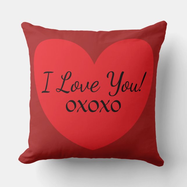 HAMbyWG - Coussin - Personnalisez I Love You (Recto)