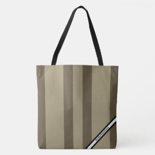 HAMbyWG - Grand Sac Fourre-Tout - Rayure Champigno