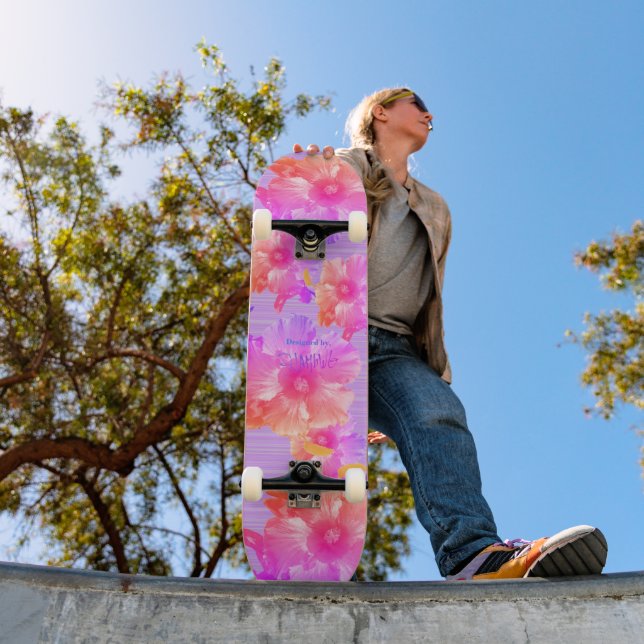 HAMbyWG Hibiscus Skateboard (Extérieur 1)