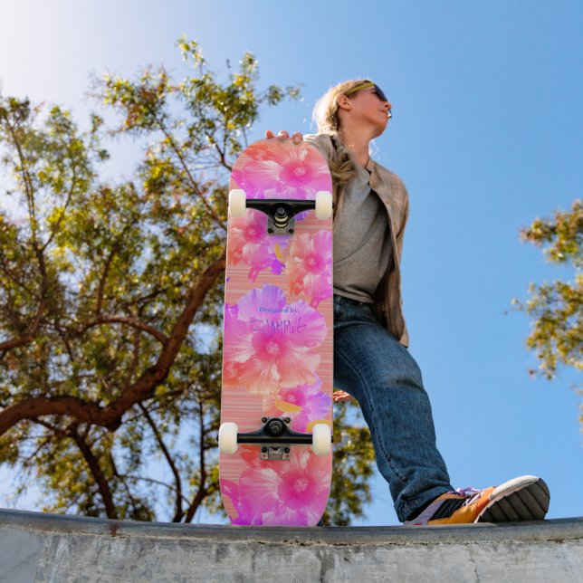 HAMbyWG Hibiscus Skateboard (Extérieur 1)