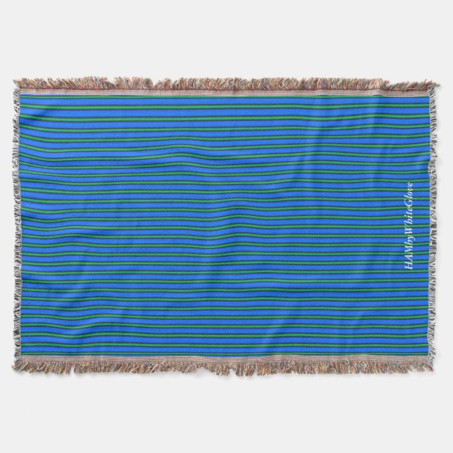 HAMbyWG - Jetez la couverture - Bleu Océan et Vert (Devant)