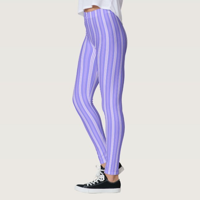 HAMbyWG - Leggings - Bandes violettes (Gauche)
