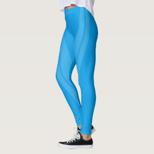 HAMbyWG - Leggings de compression - 2 tons bleu ci