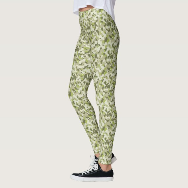 HAMbyWG - Leggings de compression - Camoflage vert (Gauche)