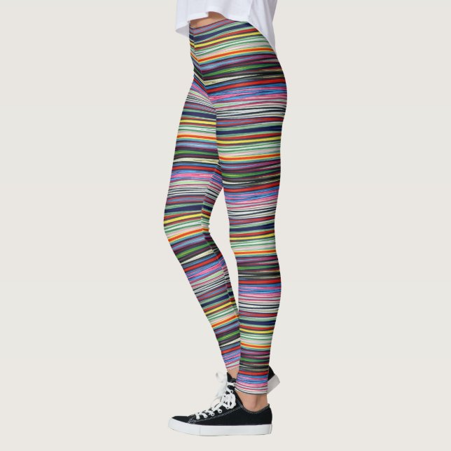 HAMbyWG - Leggings - Diapositives de couleurs mixt (Gauche)