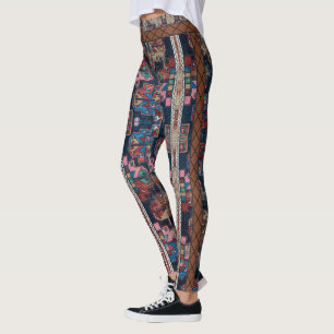 HAMbyWG Leggings - Indien coloré - Couper le rega