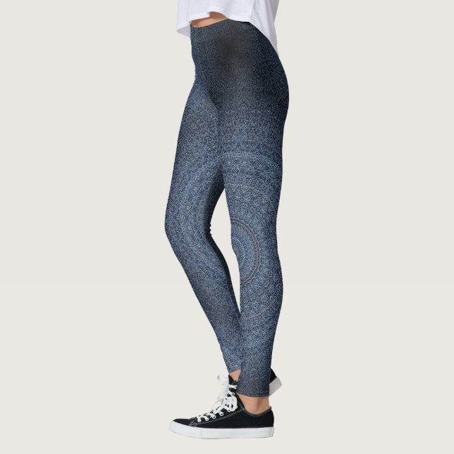 HAMbyWG - Leggings - Mandala bleu (Gauche)