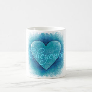 HAMbyWG - Mug de café - Coeur d'Aqua