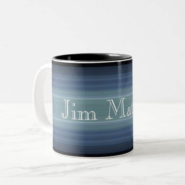 HAMbyWG - Mug de café - gris-bleu (Devant gauche)