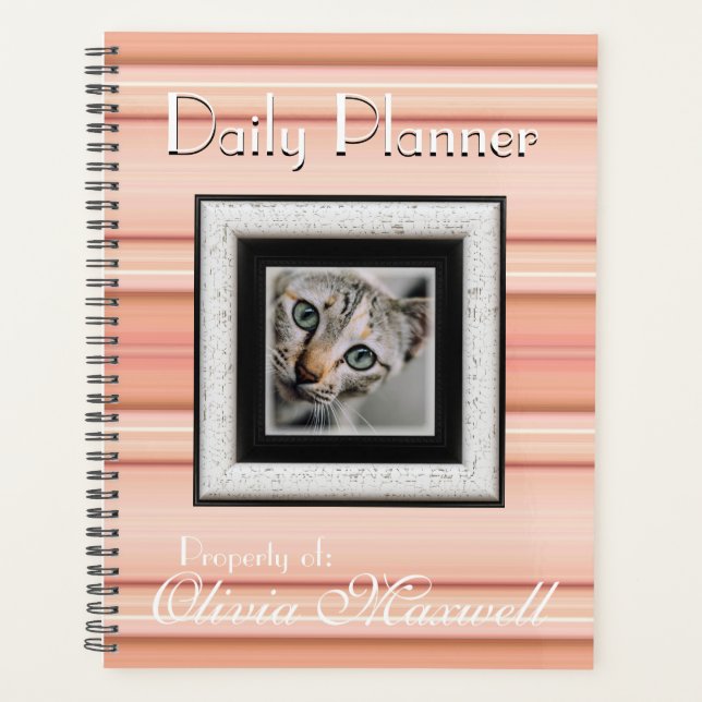 HAMbyWG - Photo Daily Planner - Peach (Devant)