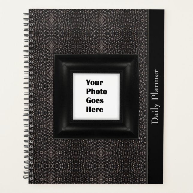 HAMbyWG - Photo Daily Planner - Perle noire (Devant)