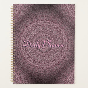 HAMbyWG - Planificateur quotidien - Mandala rose